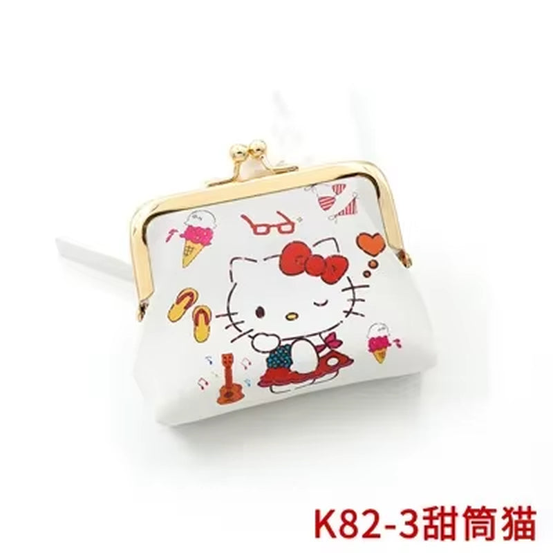 Cartoon Coin Pouch Purse Sanrio Creative Small Wallet Wholesale My Melody Bags Girls Purse Kawaii Wallet Kid Purses